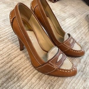 Cole Haan tan pump